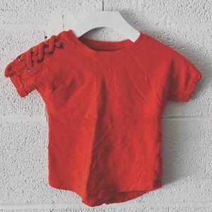 Afton Street red knit top sz: 2T